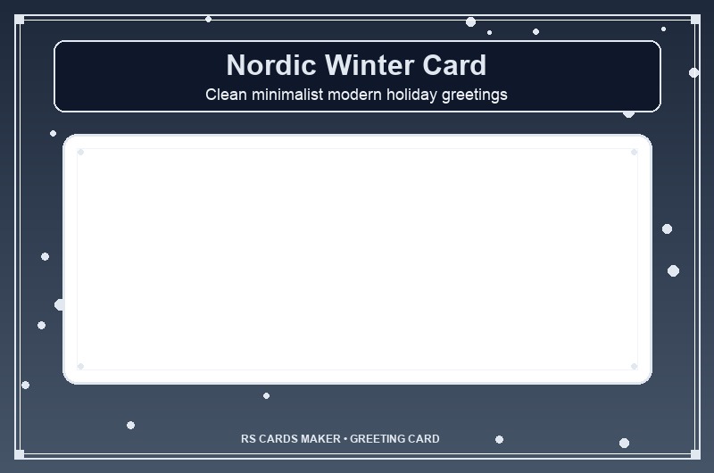 Nordic Winter Minimal