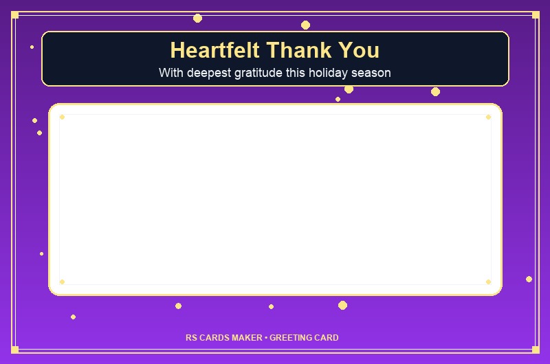 Heartfelt Thank You